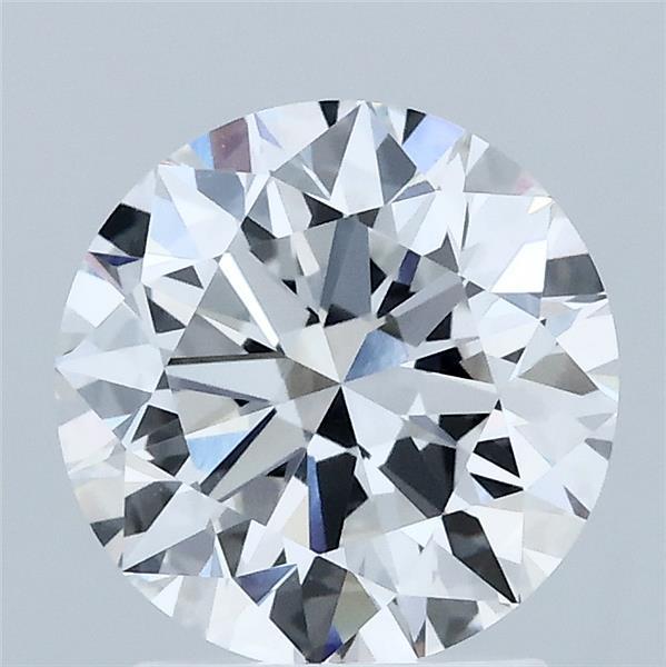 2.06ct Round D VVS2 Lab Created Diamond