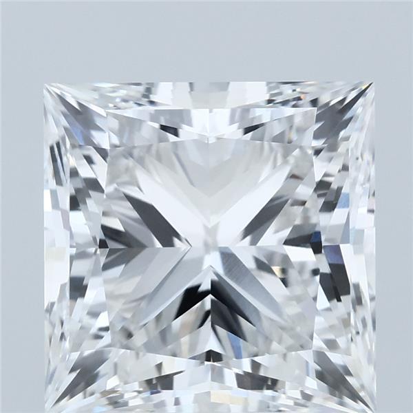 7.03ct Princess E VVS2 Lab Created Diamond