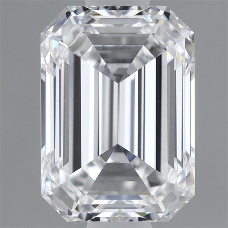 1.05ct Emerald D VS2 Lab Created Diamond