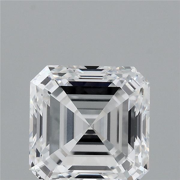 4.09ct Asscher D VVS2 Lab Created Diamond