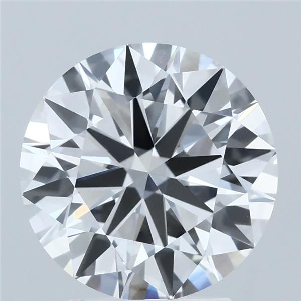 3ct Round E VVS2 Lab Created Diamond