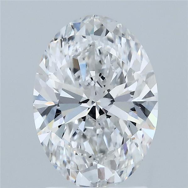 2.06ct Oval E VVS2 Lab Created Diamond