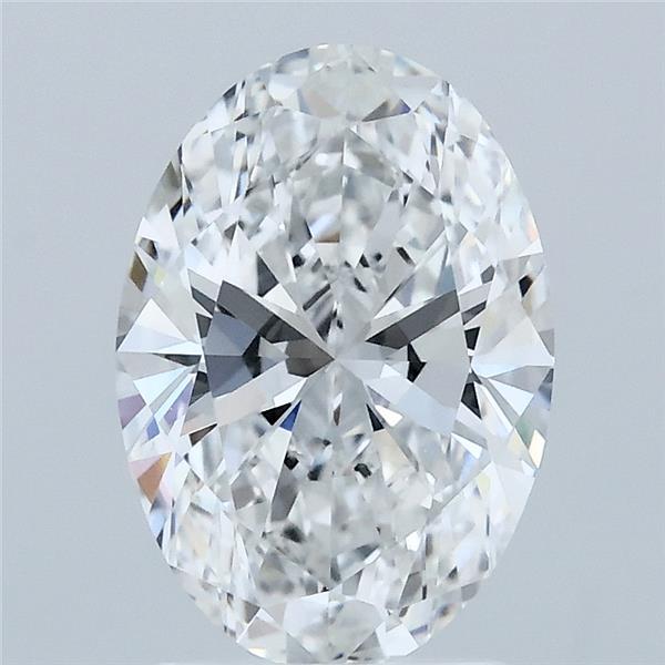 2.03ct Oval E VVS2 Lab Created Diamond