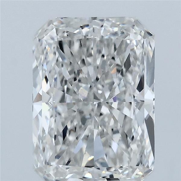 3.08ct Radiant F VS1 Lab Created Diamond