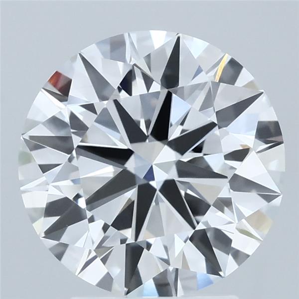 3.02ct Round E VVS2 Lab Created Diamond