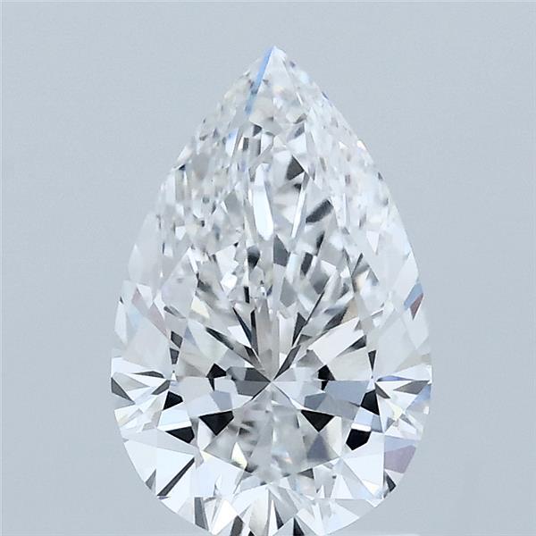 1.5ct Pear E VS1 Lab Created Diamond