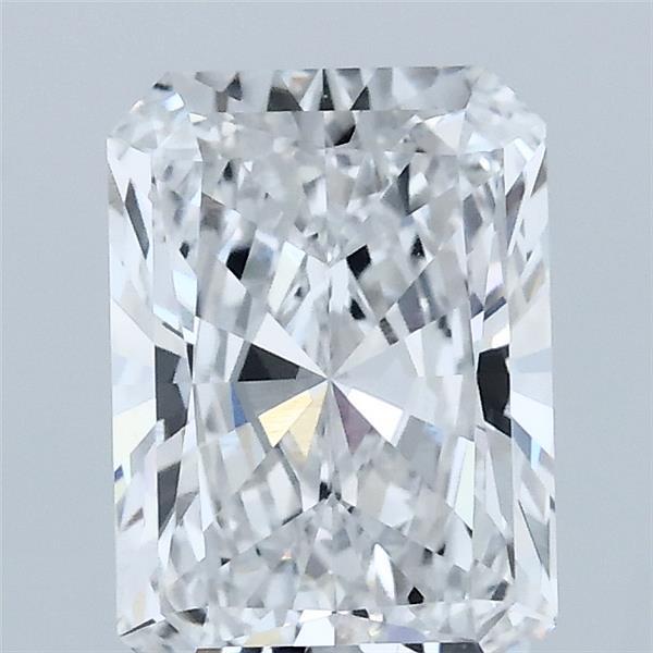 2.01ct Radiant D VVS2 Lab Created Diamond