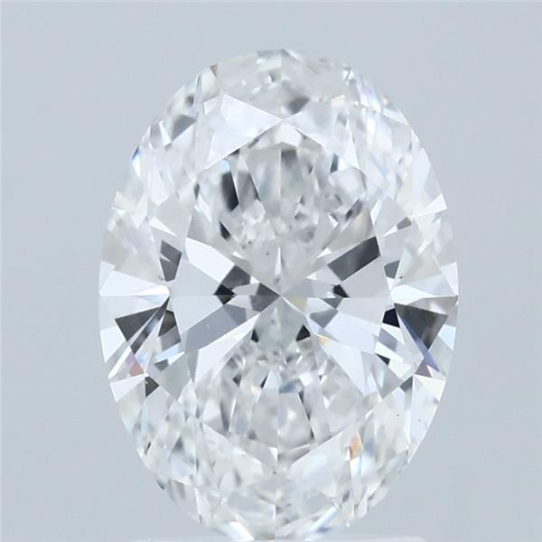 2.01ct Oval D VS1 Lab Created Diamond
