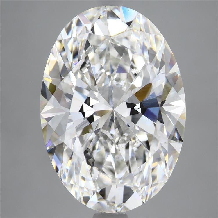 8.01ct Oval E VVS2 Lab Created Diamond
