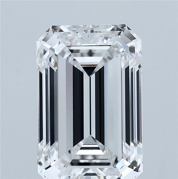 3.08ct Emerald D VVS2 Lab Created Diamond