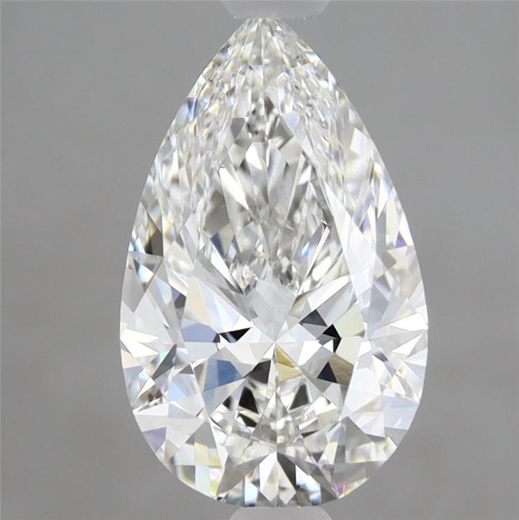 1.84ct Pear F VVS2 Lab Created Diamond