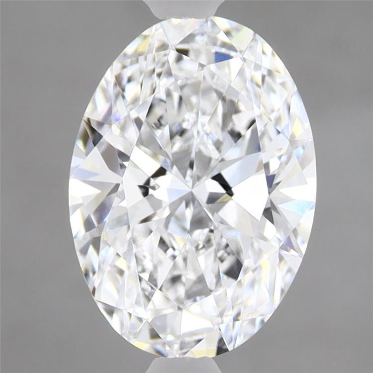 2.07ct Oval D VVS2 Lab Created Diamond