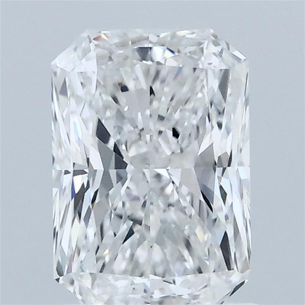 1.37ct Radiant D VVS2 Lab Created Diamond