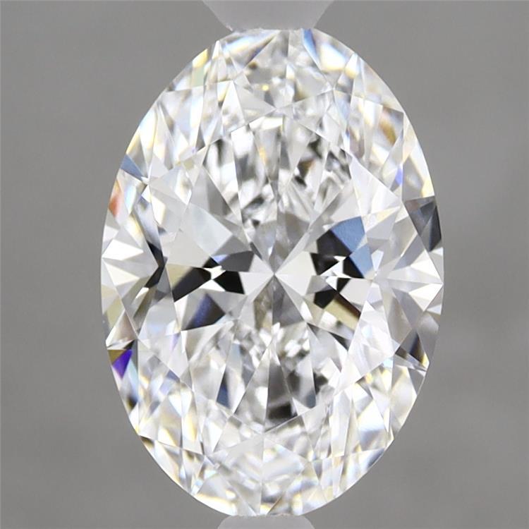 2.04ct Oval D VVS2 Lab Created Diamond