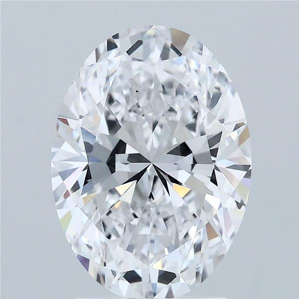 2.55ct Oval D VS1 Lab Created Diamond