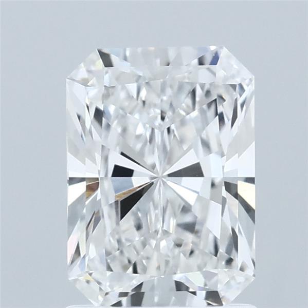 1.54ct Radiant D VVS2 Lab Created Diamond