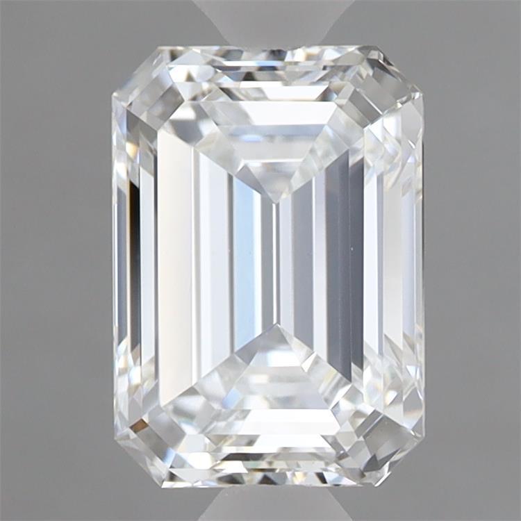 1.72ct Emerald F VS1 Lab Created Diamond