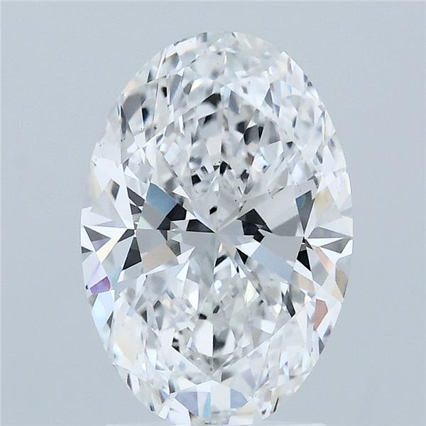 2.23ct Oval D VS1 Lab Created Diamond