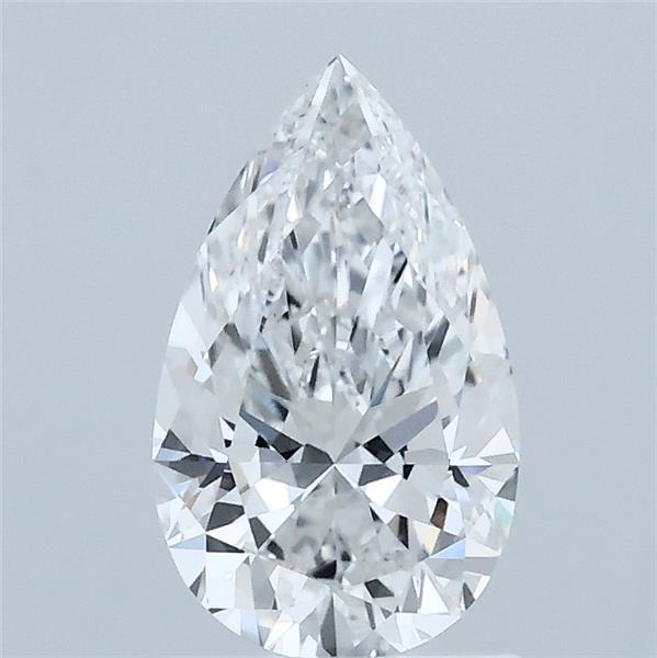 1.05ct Pear E VVS2 Lab Created Diamond