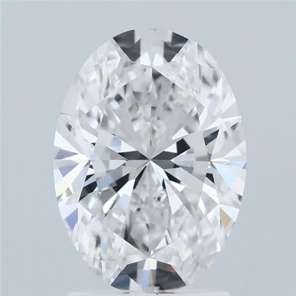 2ct Oval E VS1 Lab Created Diamond