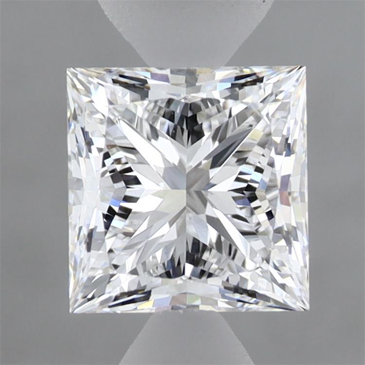 1.58ct Princess D VVS2 Lab Created Diamond