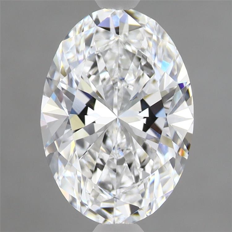 2.05ct Oval D VVS2 Lab Created Diamond
