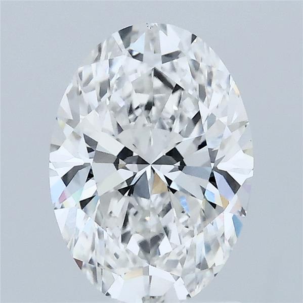 1.59ct Oval F VVS2 Lab Created Diamond