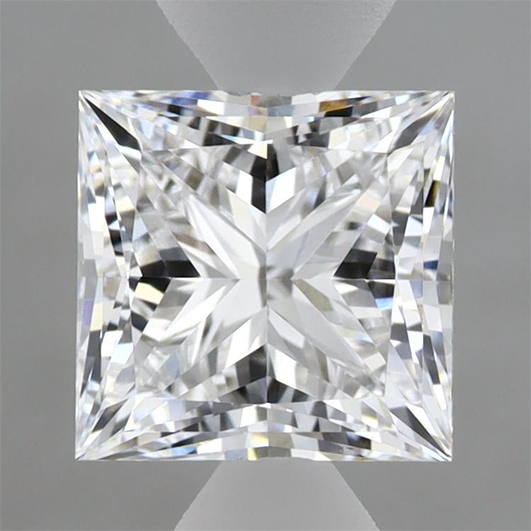 1.96ct Princess D VVS2 Lab Created Diamond