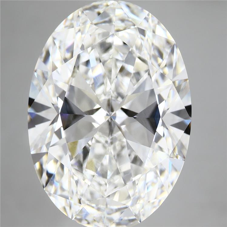 10.49ct Oval E VVS2 Lab Created Diamond