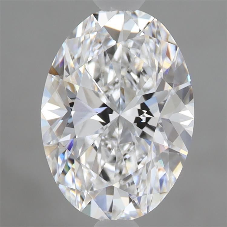 2.09ct Oval D VVS2 Lab Created Diamond