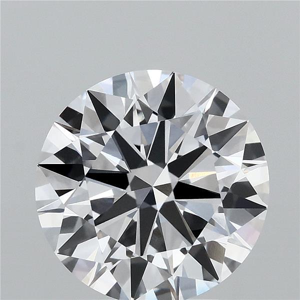 3.36ct Round D VVS2 Lab Created Diamond