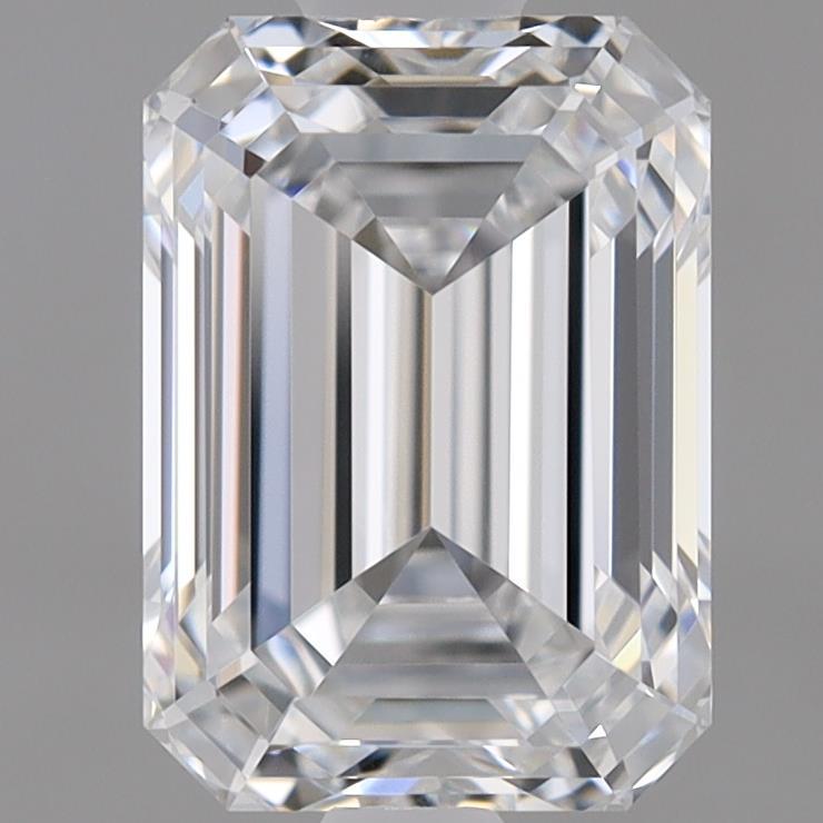 1.12ct Emerald D VS1 Lab Created Diamond