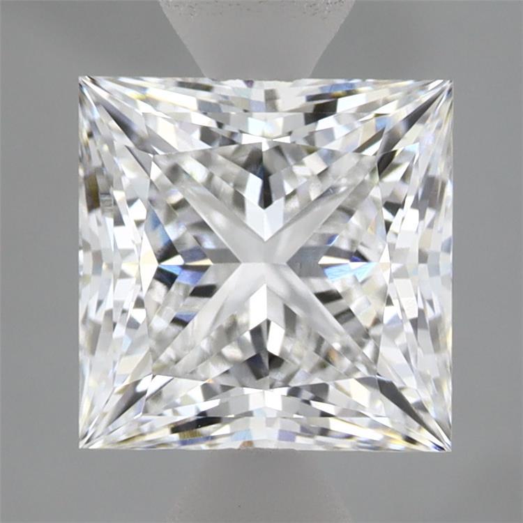 2.57ct Princess D VVS1 Lab Created Diamond