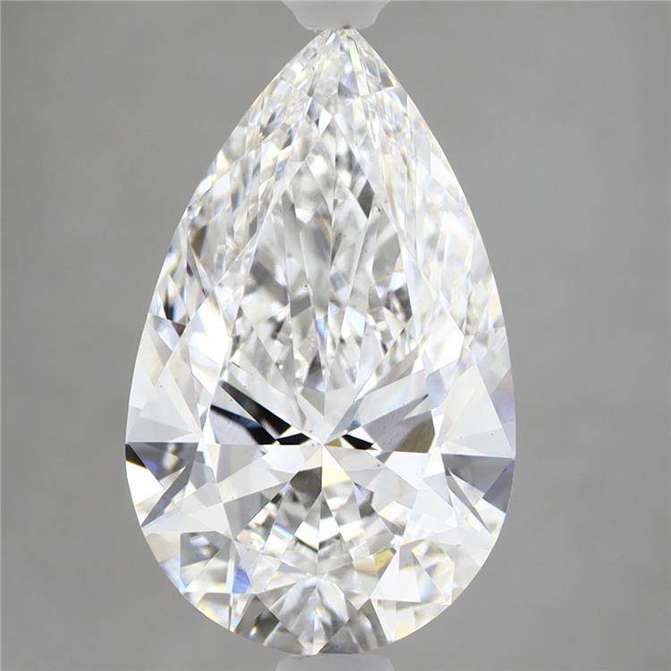 4.29ct Pear E VS1 Lab Created Diamond