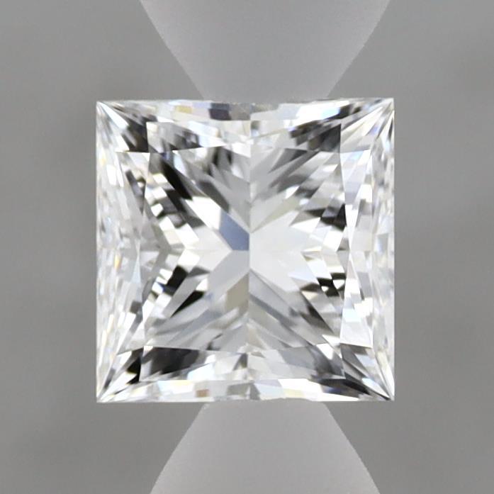 0.96ct Princess E VVS2 Lab Created Diamond