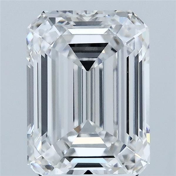 2.93ct Emerald E VVS2 Lab Created Diamond