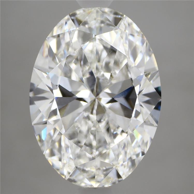 4.6ct Oval E VVS2 Lab Created Diamond