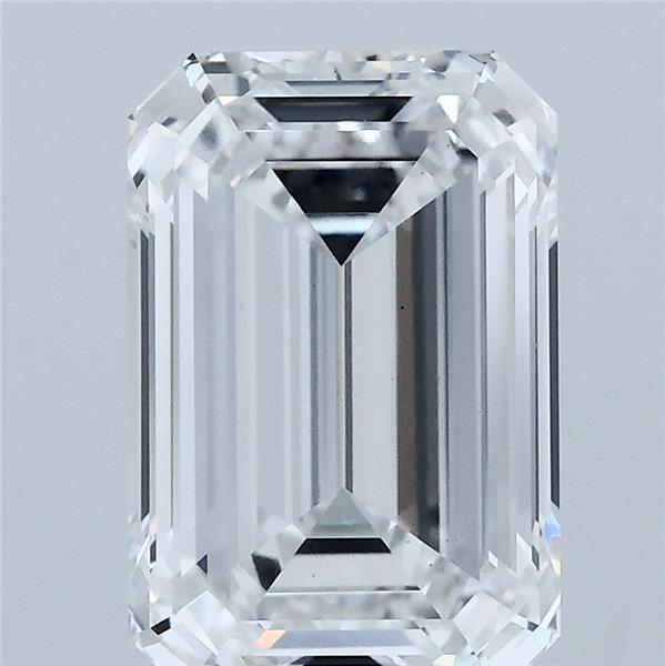 3.63ct Emerald D VS1 Lab Created Diamond