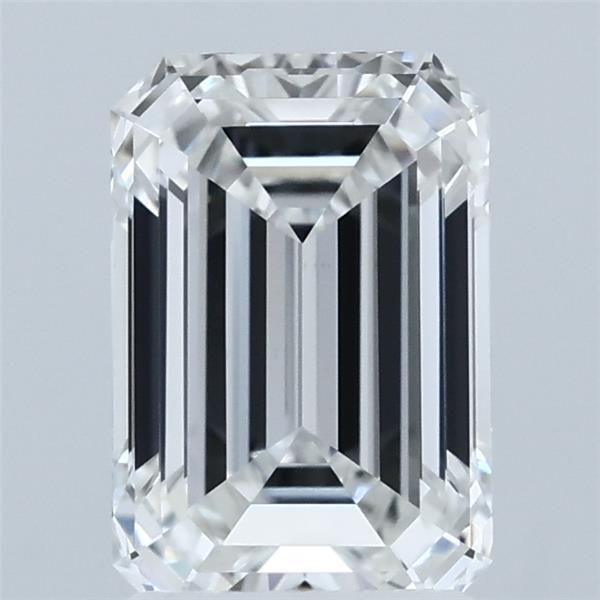 2.02ct Emerald E VVS2 Lab Created Diamond