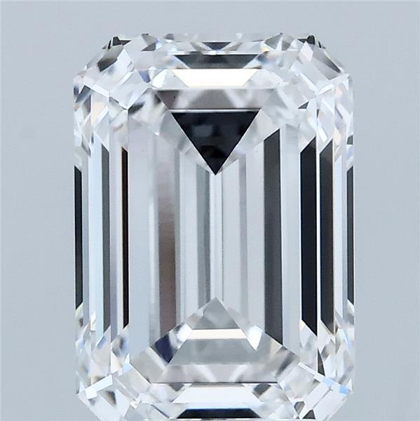 3.07ct Emerald D VS1 Lab Created Diamond