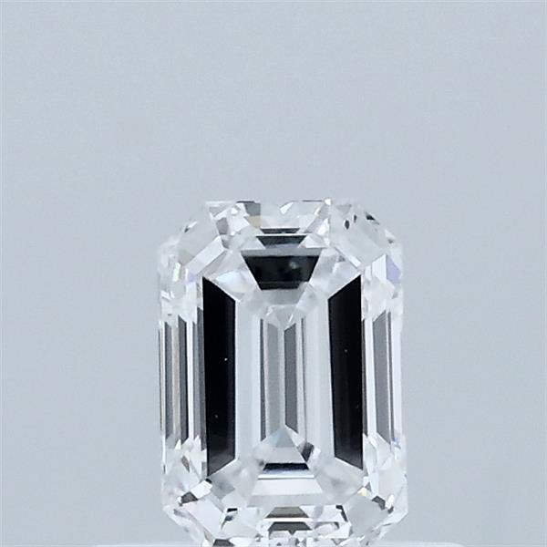 0.54ct Emerald D VVS2 Lab Created Diamond