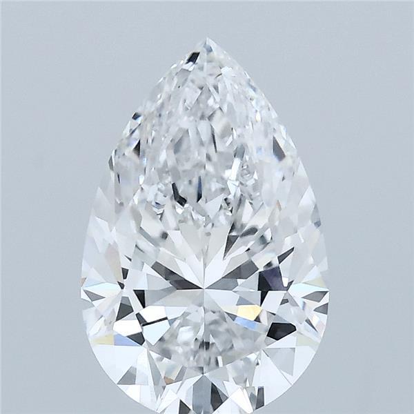2ct Pear D VVS1 Lab Created Diamond