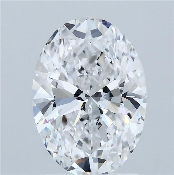 2ct Oval D VS2 Lab Created Diamond