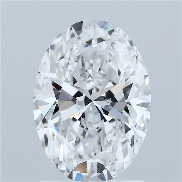 1.58ct Oval D VVS2 Lab Created Diamond