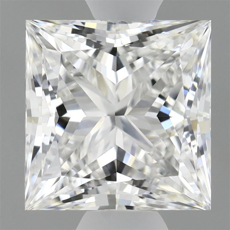 1.78ct Princess E VVS2 Lab Created Diamond