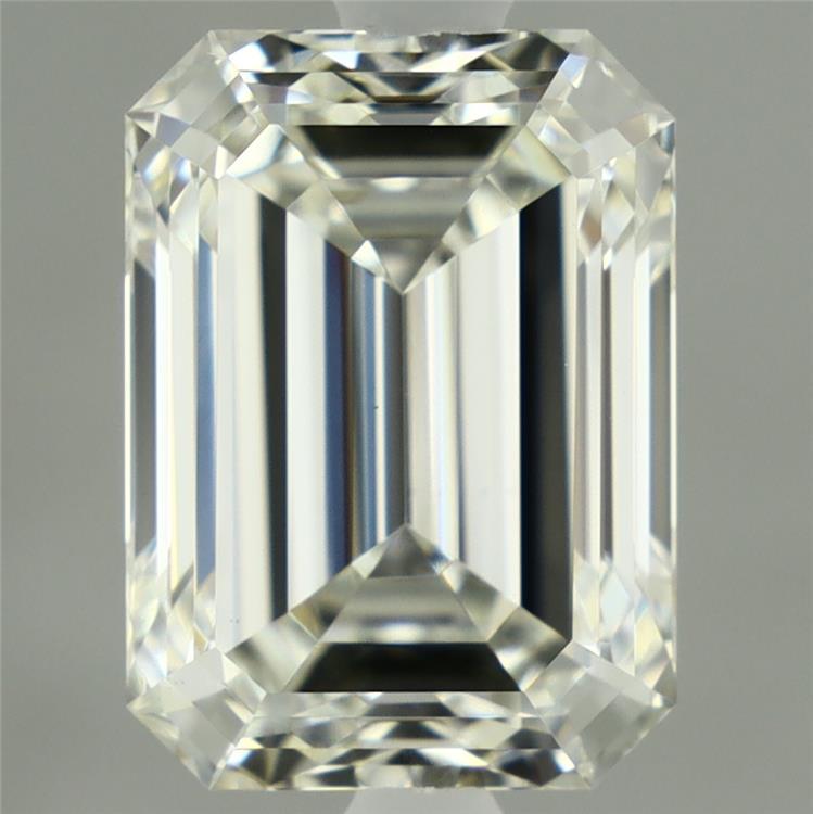 1.92ct Emerald H VVS2 Lab Created Diamond