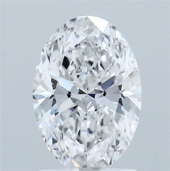 1.54ct Oval E VS1 Lab Created Diamond