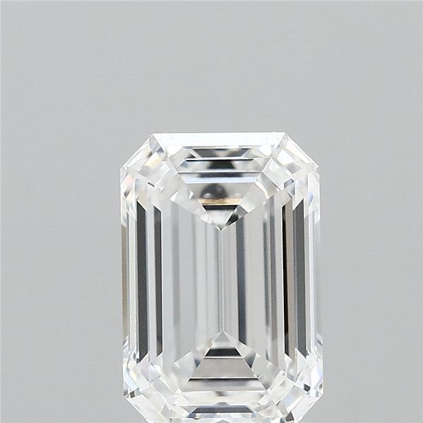 1.39ct Emerald D VVS1 Lab Created Diamond