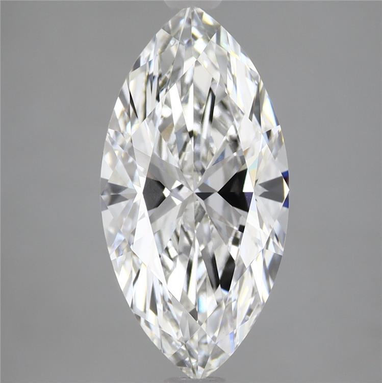 2.93ct Marquise E VVS2 Lab Created Diamond