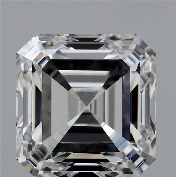 5.57ct Asscher F VVS2 Lab Created Diamond